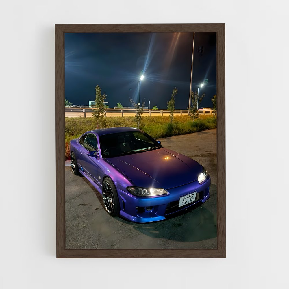 Poster Silvia S15 Éclatant – affiche Nissan (vue 5)
